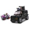 Sluban Police M38-B0653 SWAT armed car and thief on 4-wheeler